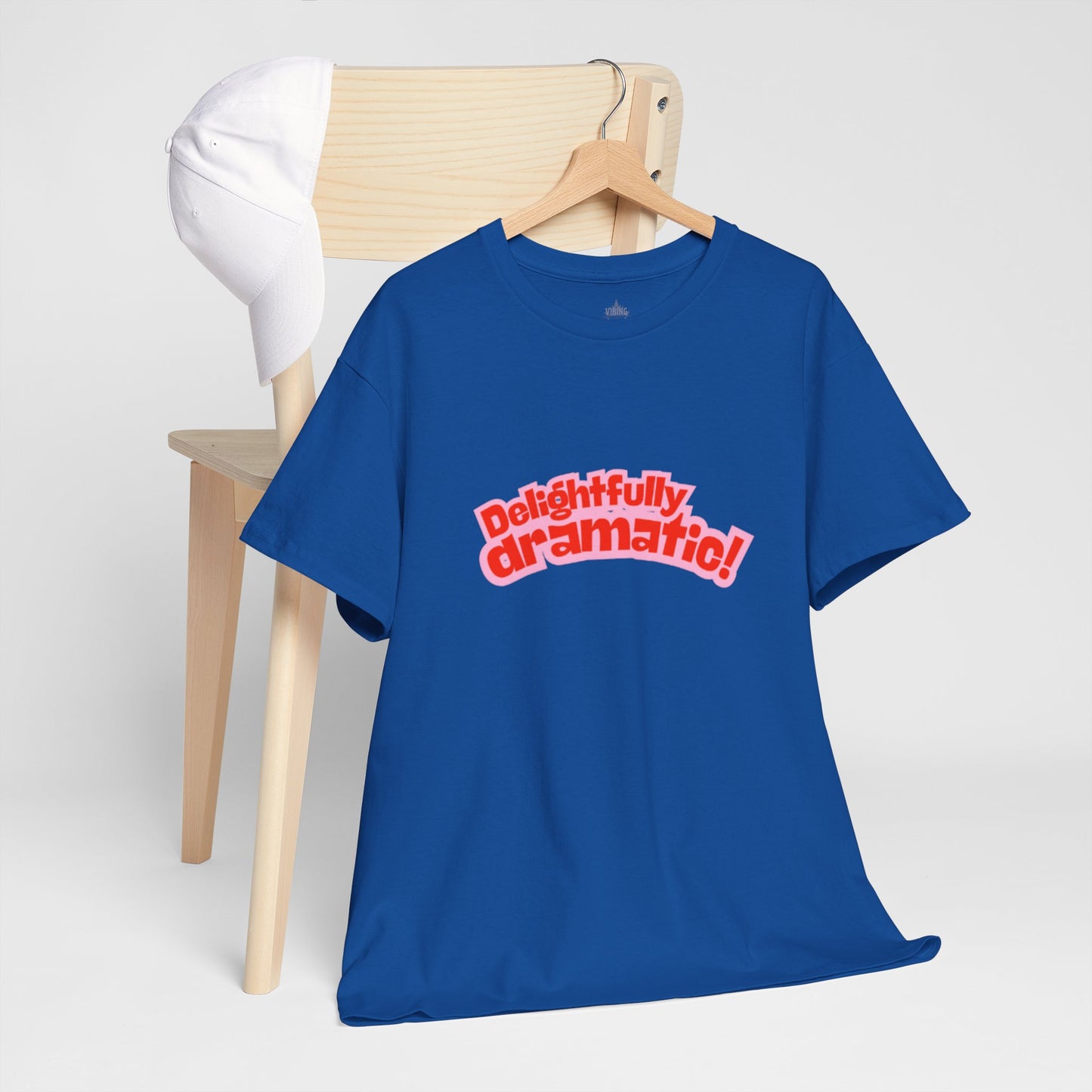 Delightfully Dramatic Classic Cotton Tee
