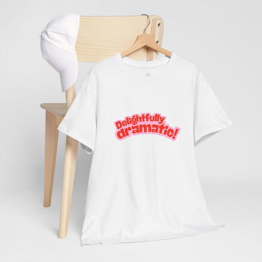 Delightfully Dramatic Classic Cotton Tee