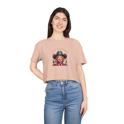 Unfuckwithable Western Crop Tee