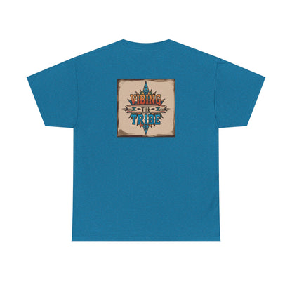 Vibing the Tribe Signature Unisex Classic Cotton Tee Front & Back Print