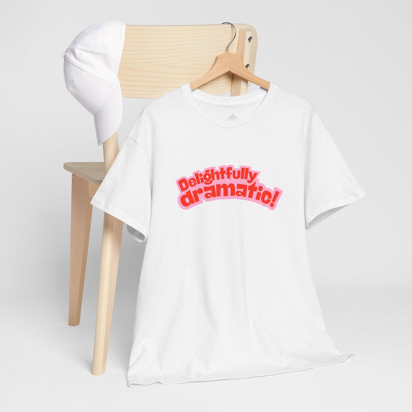 Delightfully Dramatic Classic Cotton Tee