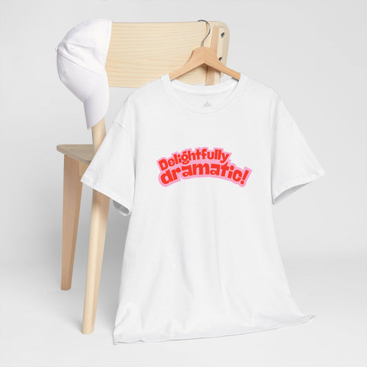 Delightfully Dramatic Classic Cotton Tee