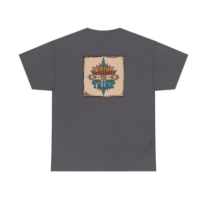 Vibing the Tribe Signature Unisex Classic Cotton Tee Front & Back Print