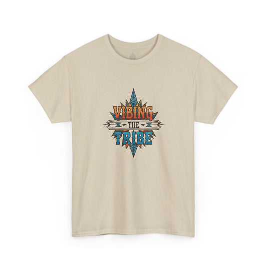 Vibing the Tribe Signature Logo Unisex Classic Cotton Tee