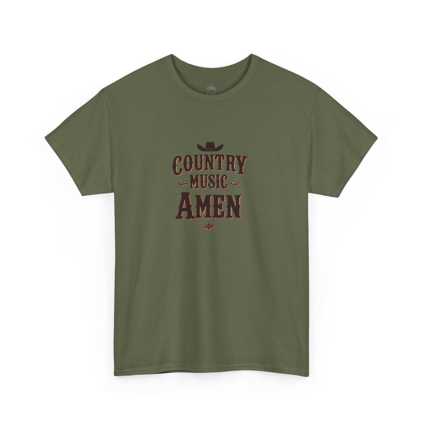 Country Music Amen Unisex Classic Cotton Tee