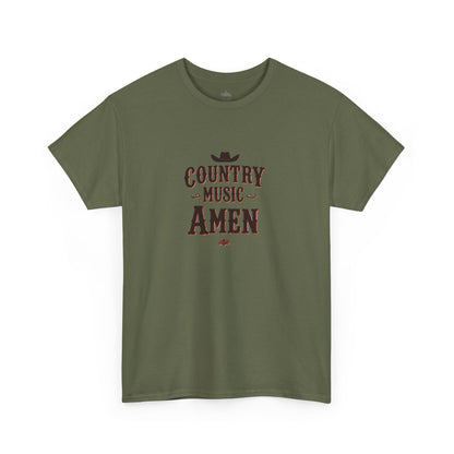 Country Music Amen Unisex Classic Cotton Tee