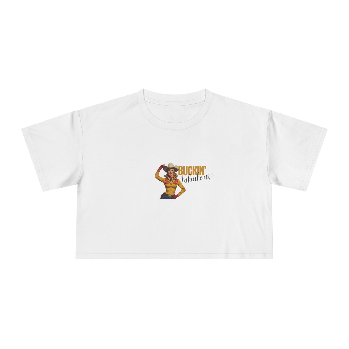 Buckin' Fabulous Crop Tee