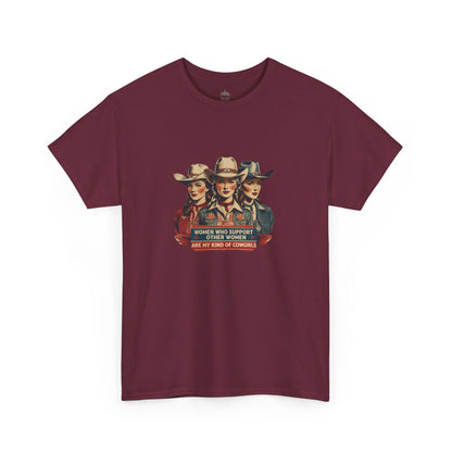 Women Who Support Other Women Classic Cotton Tee