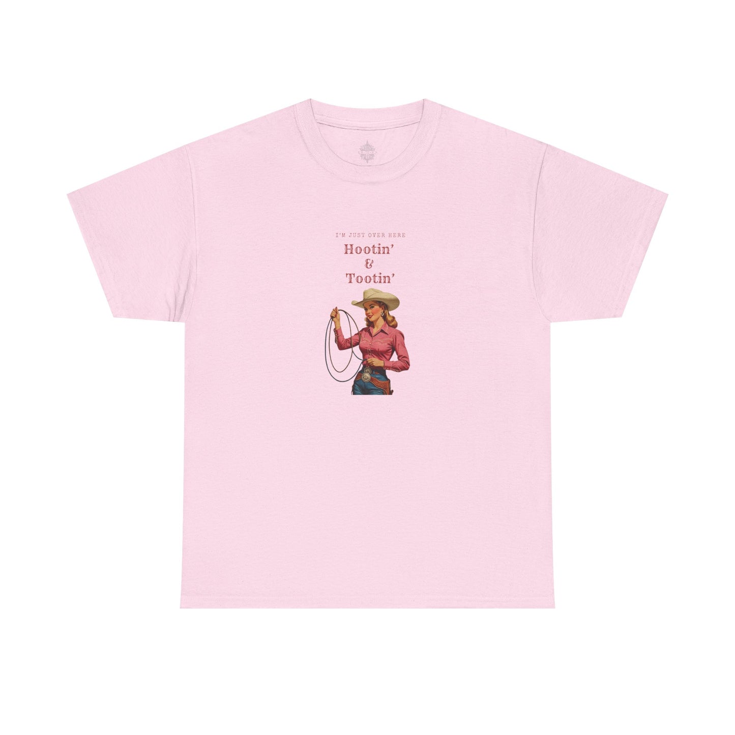 Hootin' & Tootin' Cowgirl Classic Cotton Tee