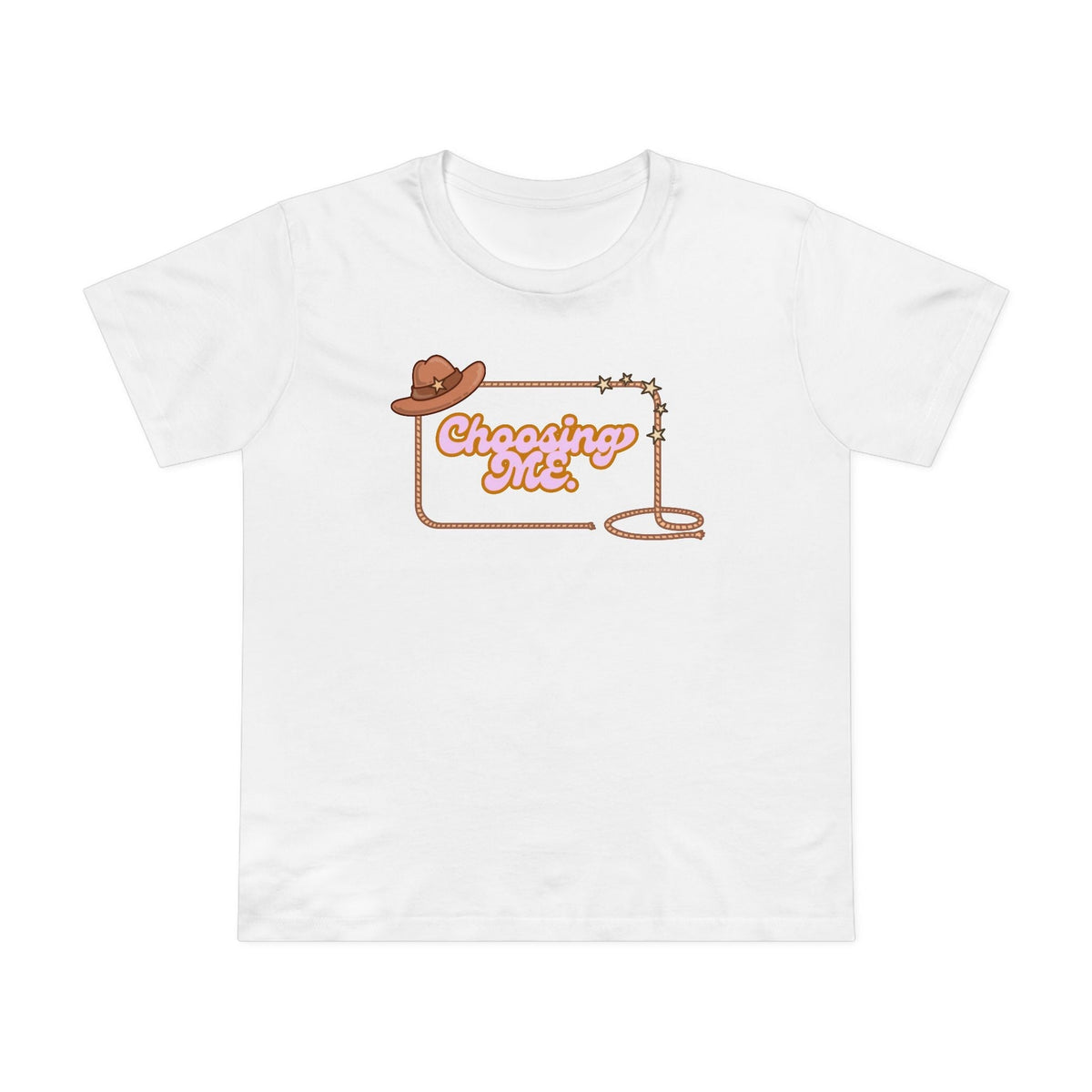 Choosing Me Maple Cotton Tee
