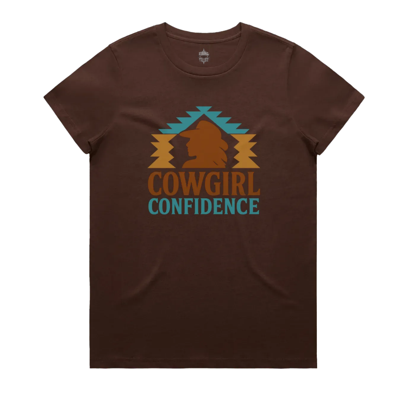 Cowgirl Confidence Maple Cotton Tee