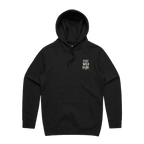 Black front flat lay