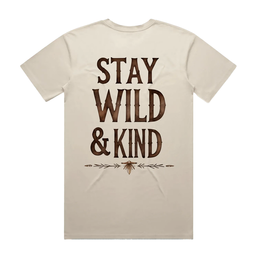 Wild & Kind Back Print Staple Tee