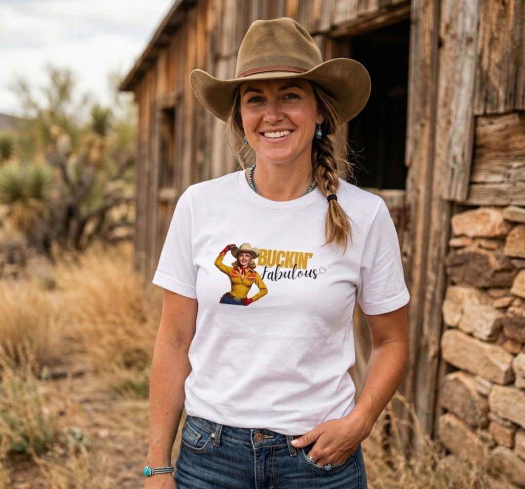 Buckin' Fabulous Staple Cotton Tee