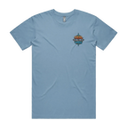 Carolina Blue front flat lay
