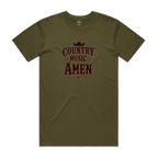 Country Music Amen Unisex Staple Cotton Tee