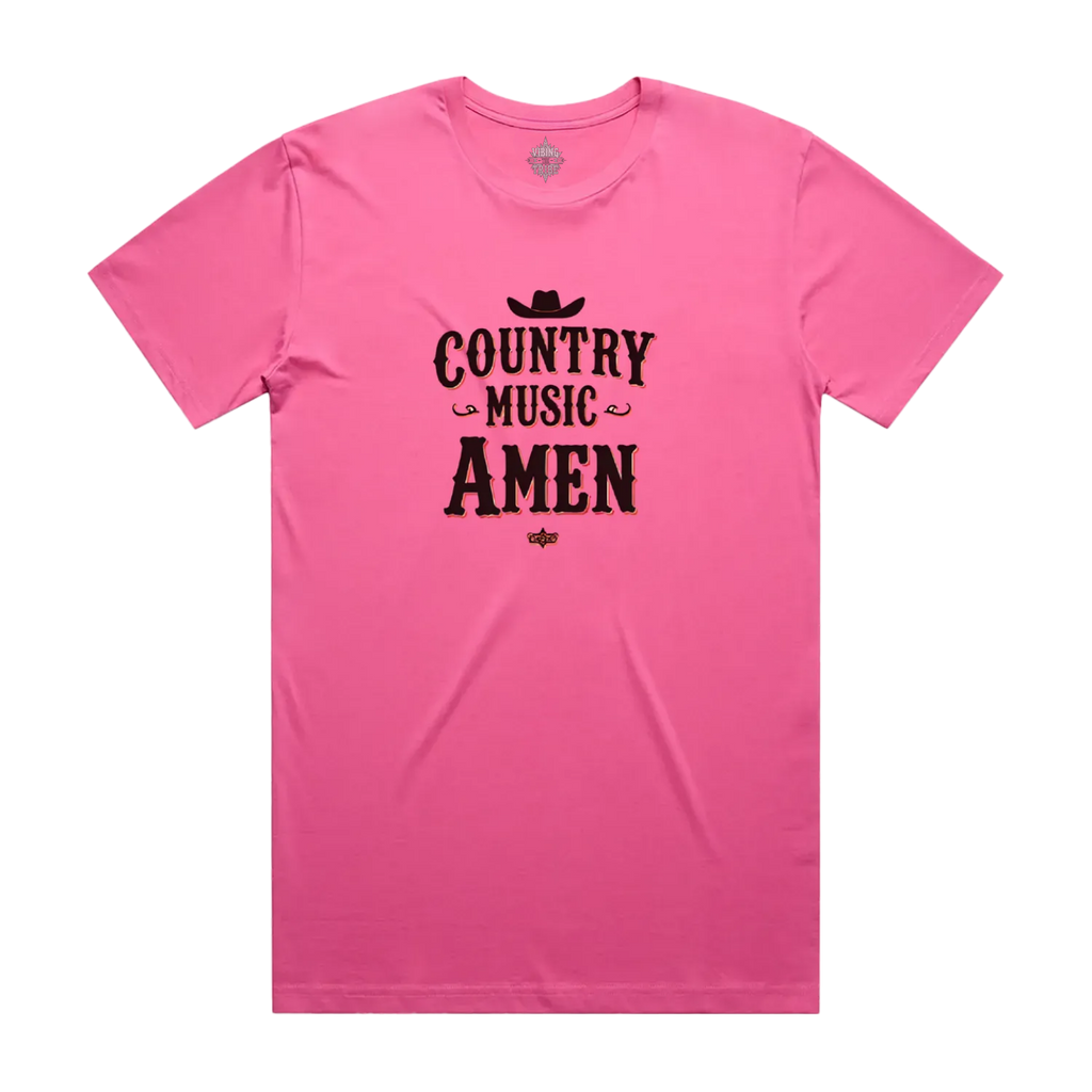 Country Music Amen Unisex Staple Cotton Tee