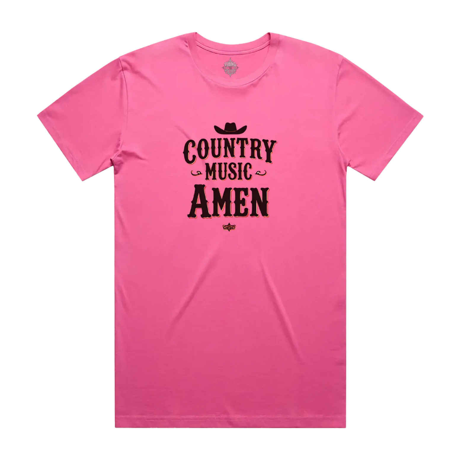 Country Music Amen Unisex Staple Cotton Tee