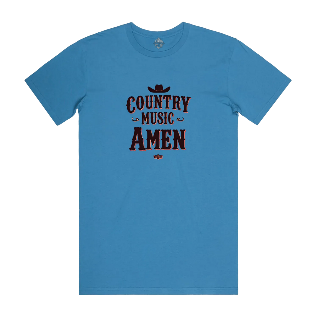 Country Music Amen Unisex Staple Cotton Tee