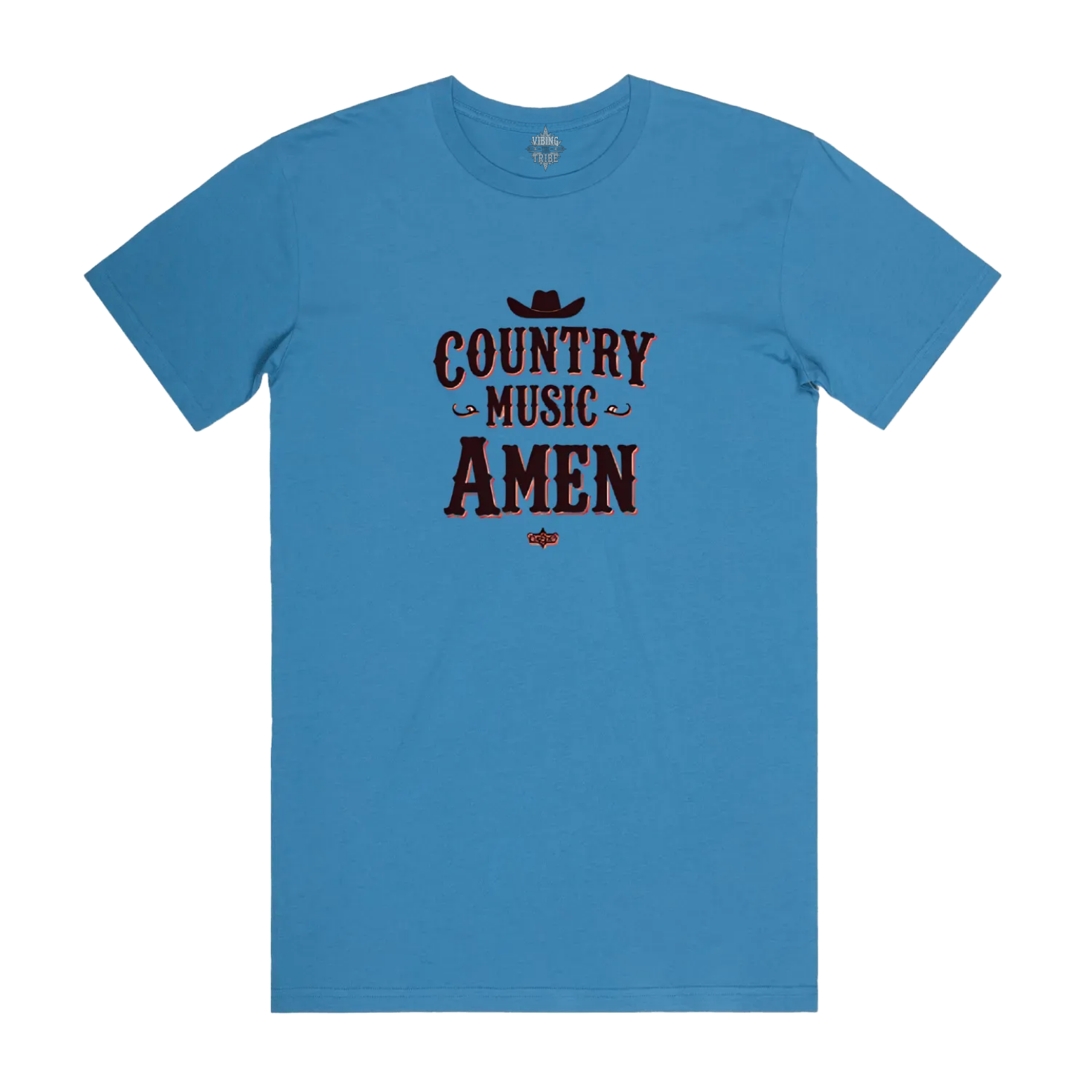 Country Music Amen Unisex Staple Cotton Tee