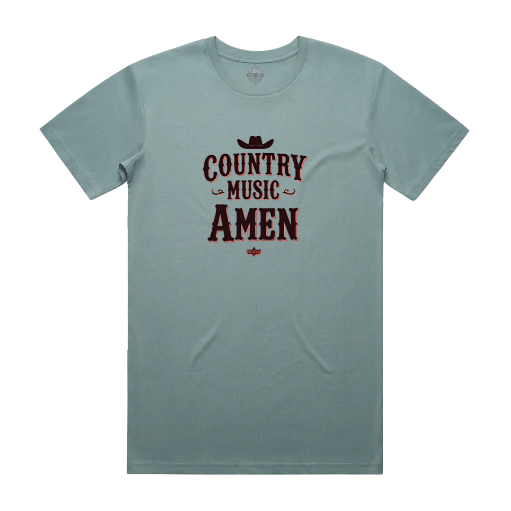 Country Music Amen Unisex Staple Cotton Tee