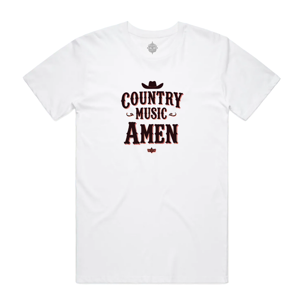Country Music Amen Unisex Staple Cotton Tee