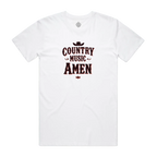 Country Music Amen Unisex Staple Cotton Tee