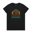 Cowgirl Confidence Maple Cotton Tee