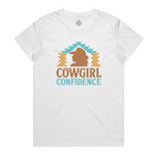 Cowgirl Confidence Maple Cotton Tee