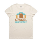 Cowgirl Confidence Maple Cotton Tee