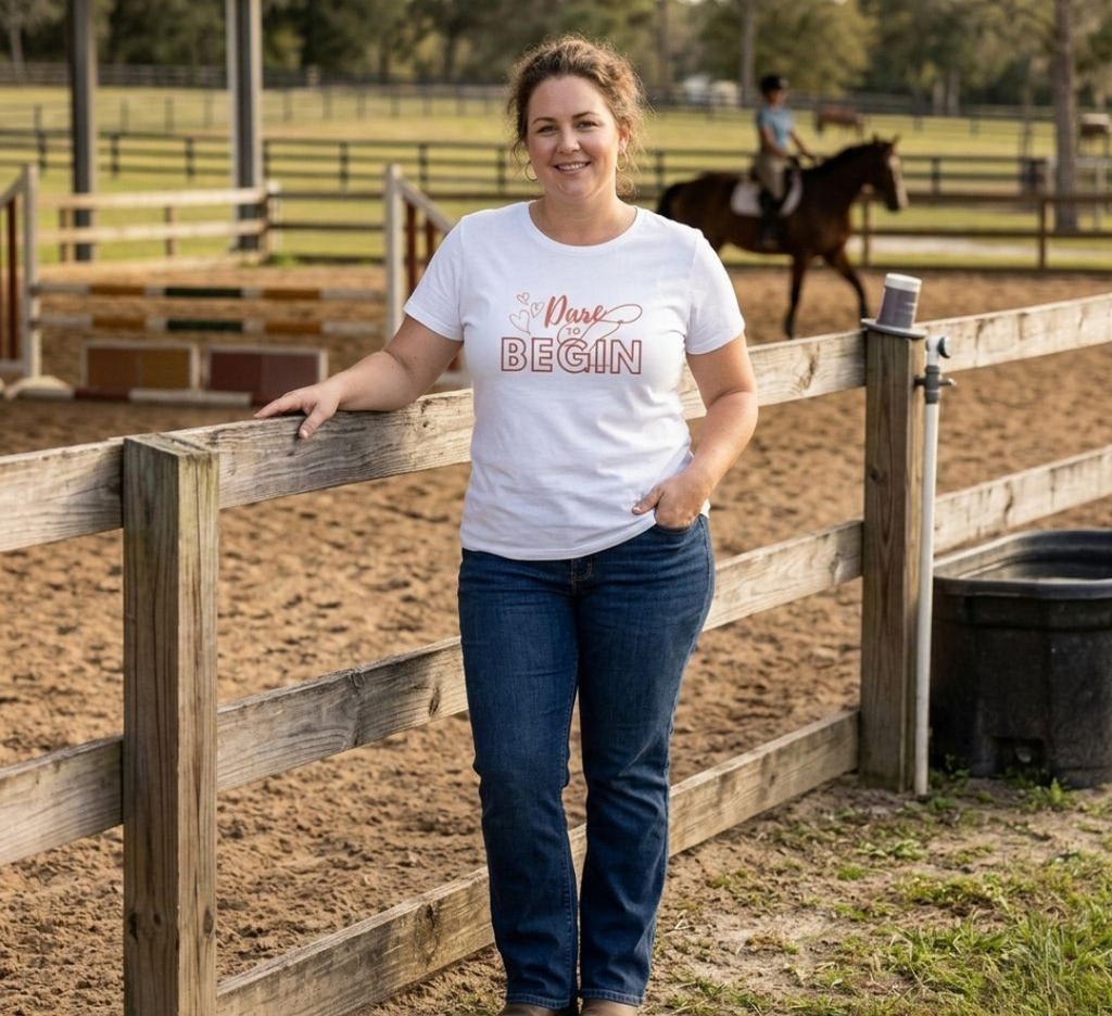 Dare to Begin Maple Cotton Tee