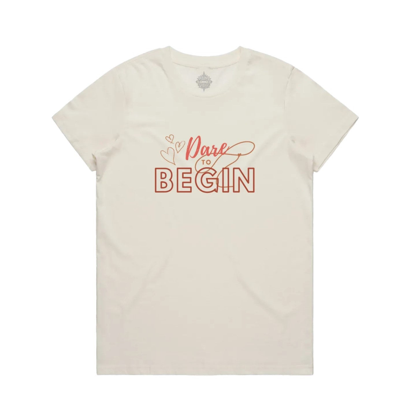 Dare to Begin Maple Cotton Tee