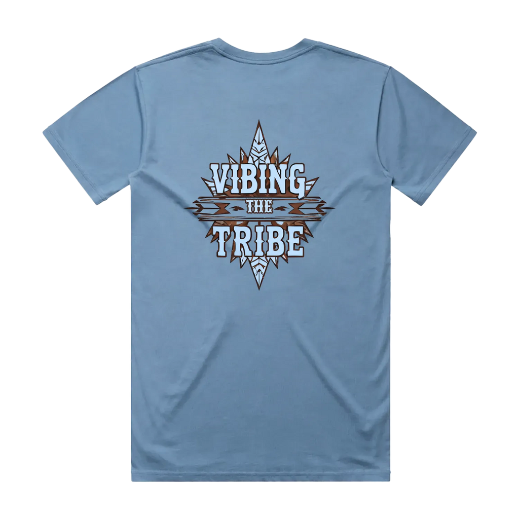 Fog Blue back flat lay