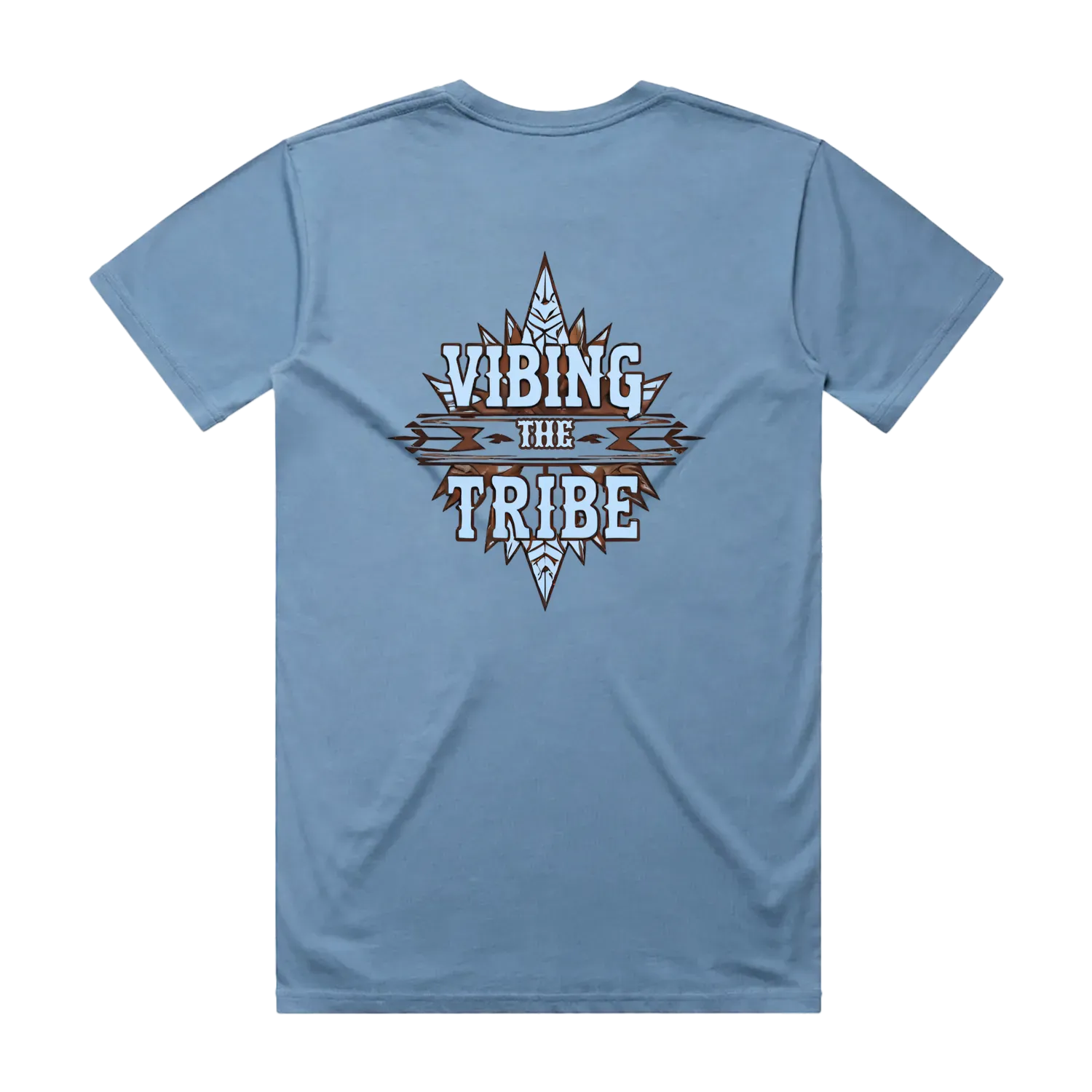 Fog Blue back flat lay