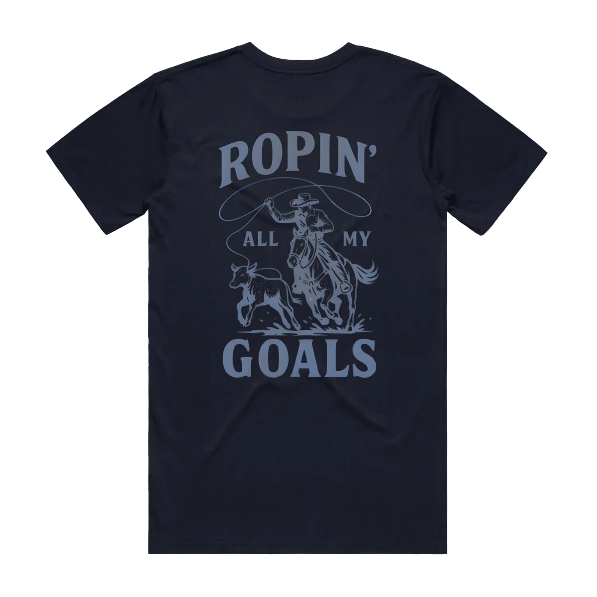 Navy back flat lay