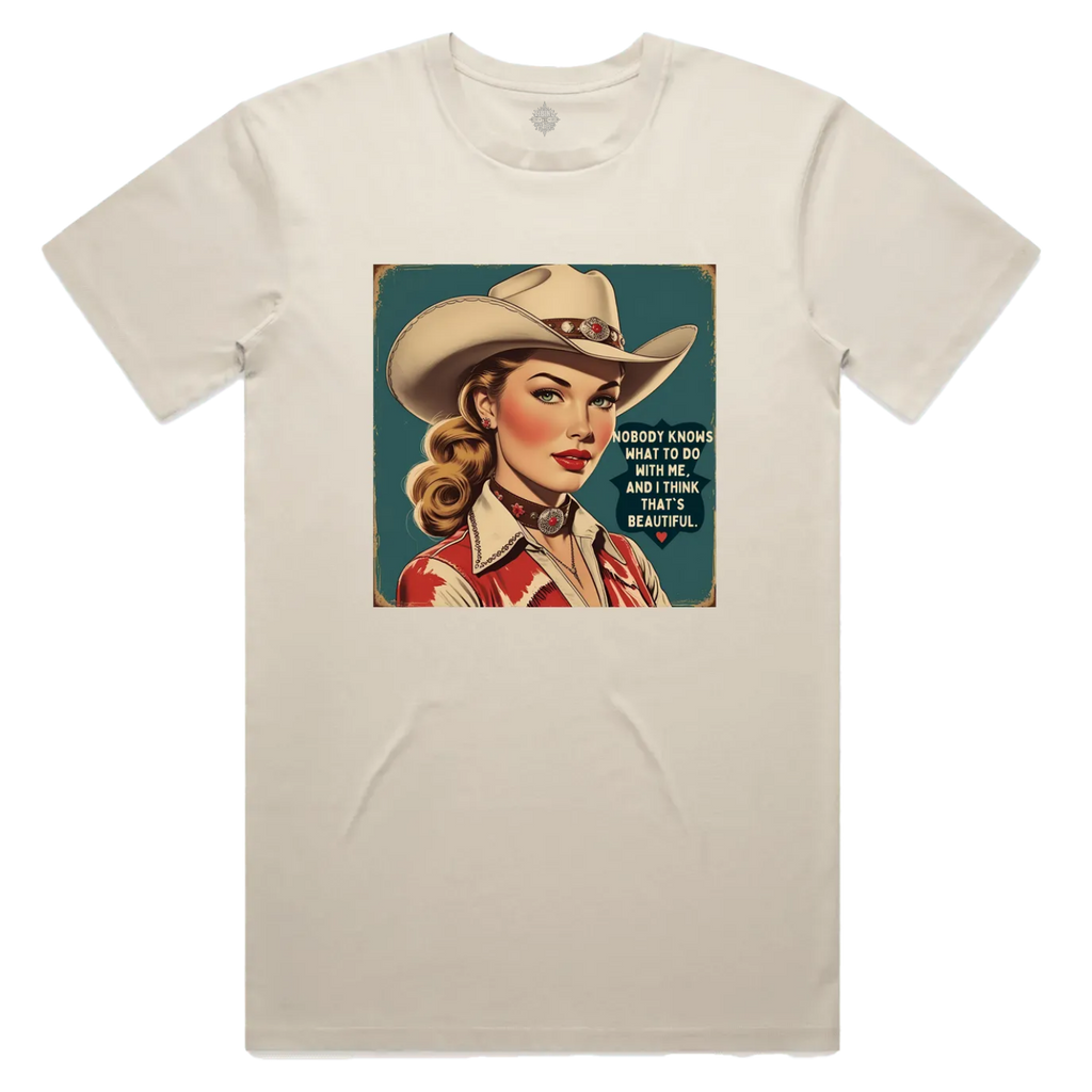 Tiada Siapa Tahu Apa Yang Perlu Dilakukan dengan Saya Tee Kapas Klasik