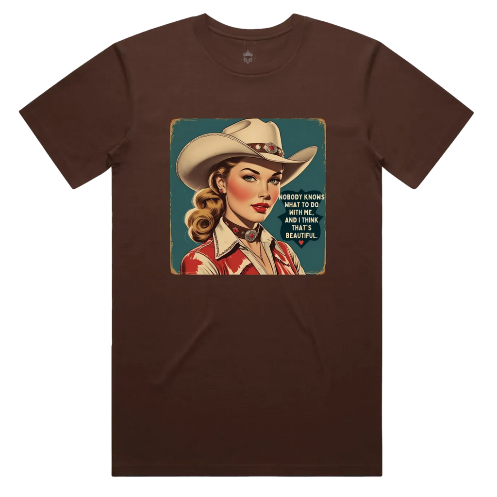 Tiada Siapa Tahu Apa Yang Perlu Dilakukan dengan Saya Tee Kapas Klasik