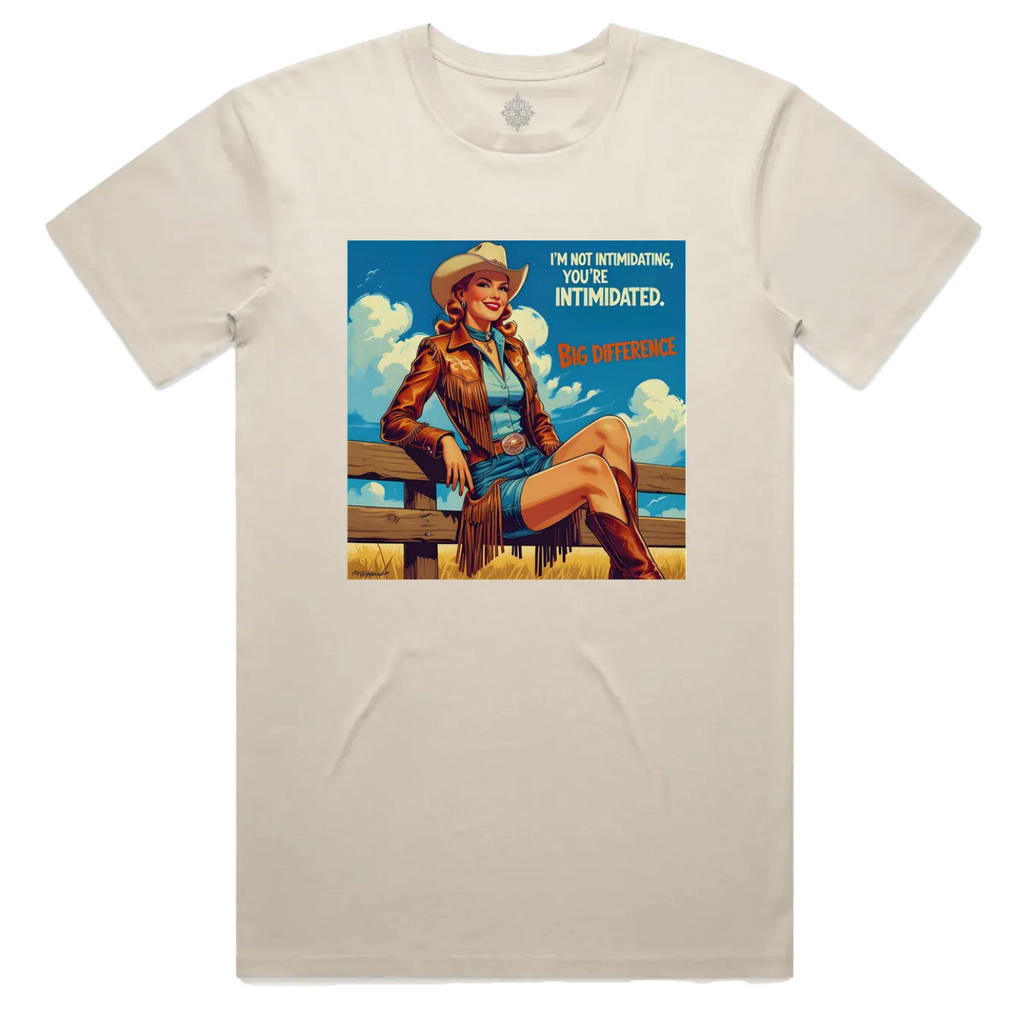 I'm Not Intimidating Staple Tee