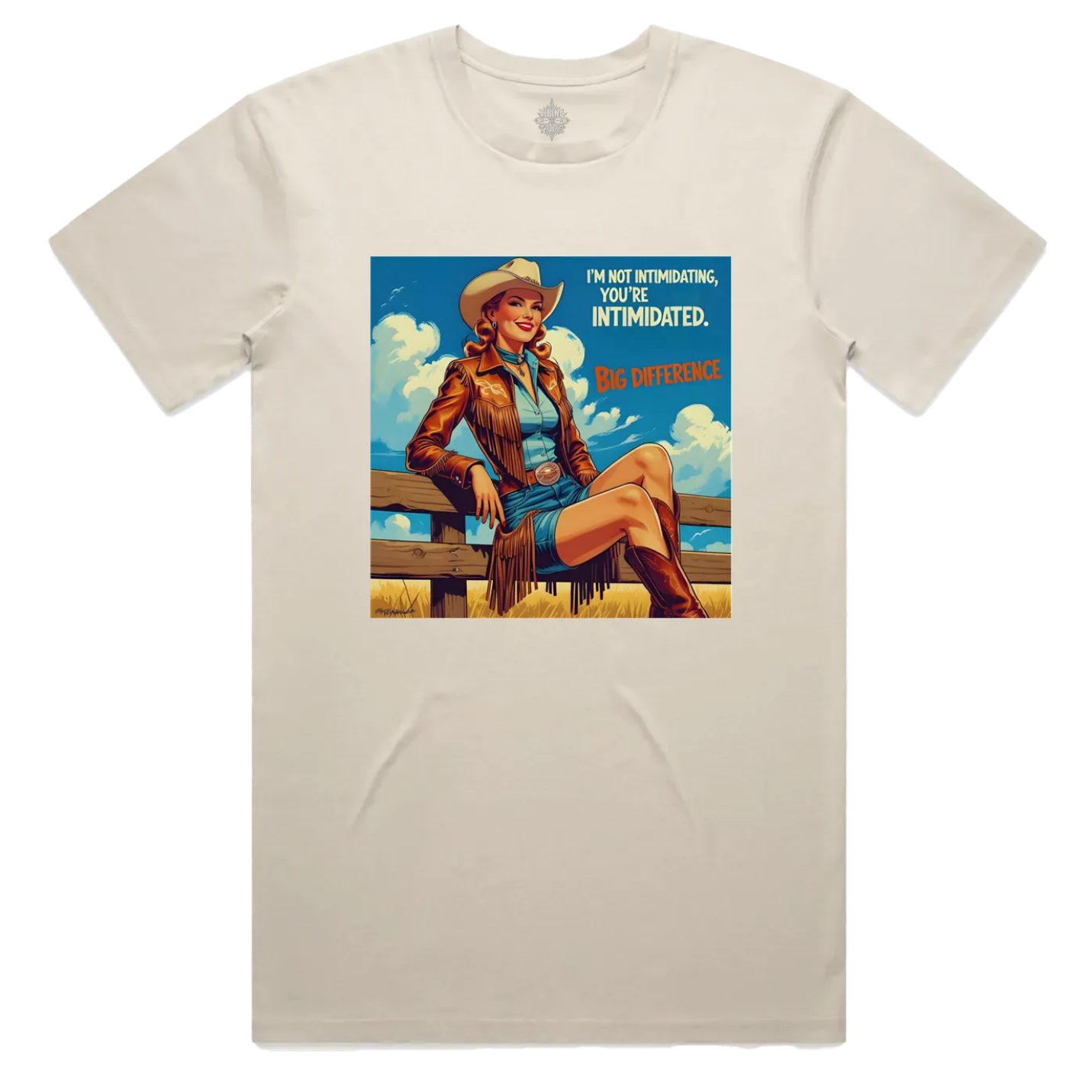 I'm Not Intimidating Staple Tee