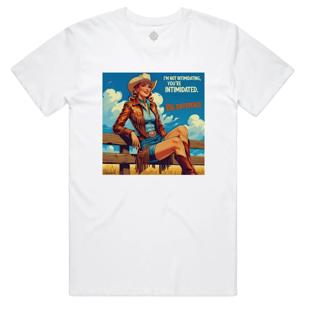 I'm Not Intimidating Staple Tee