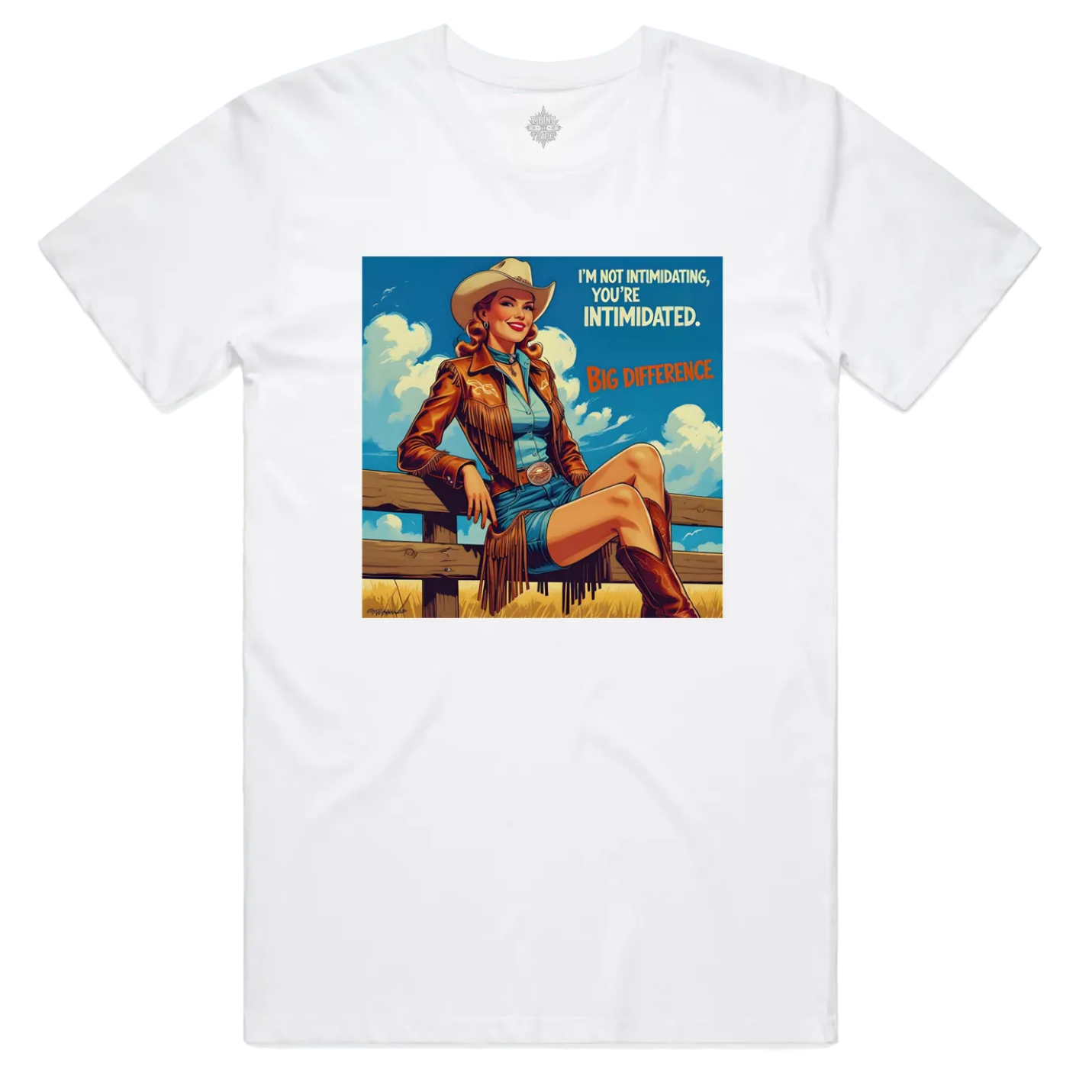 I'm Not Intimidating Staple Tee