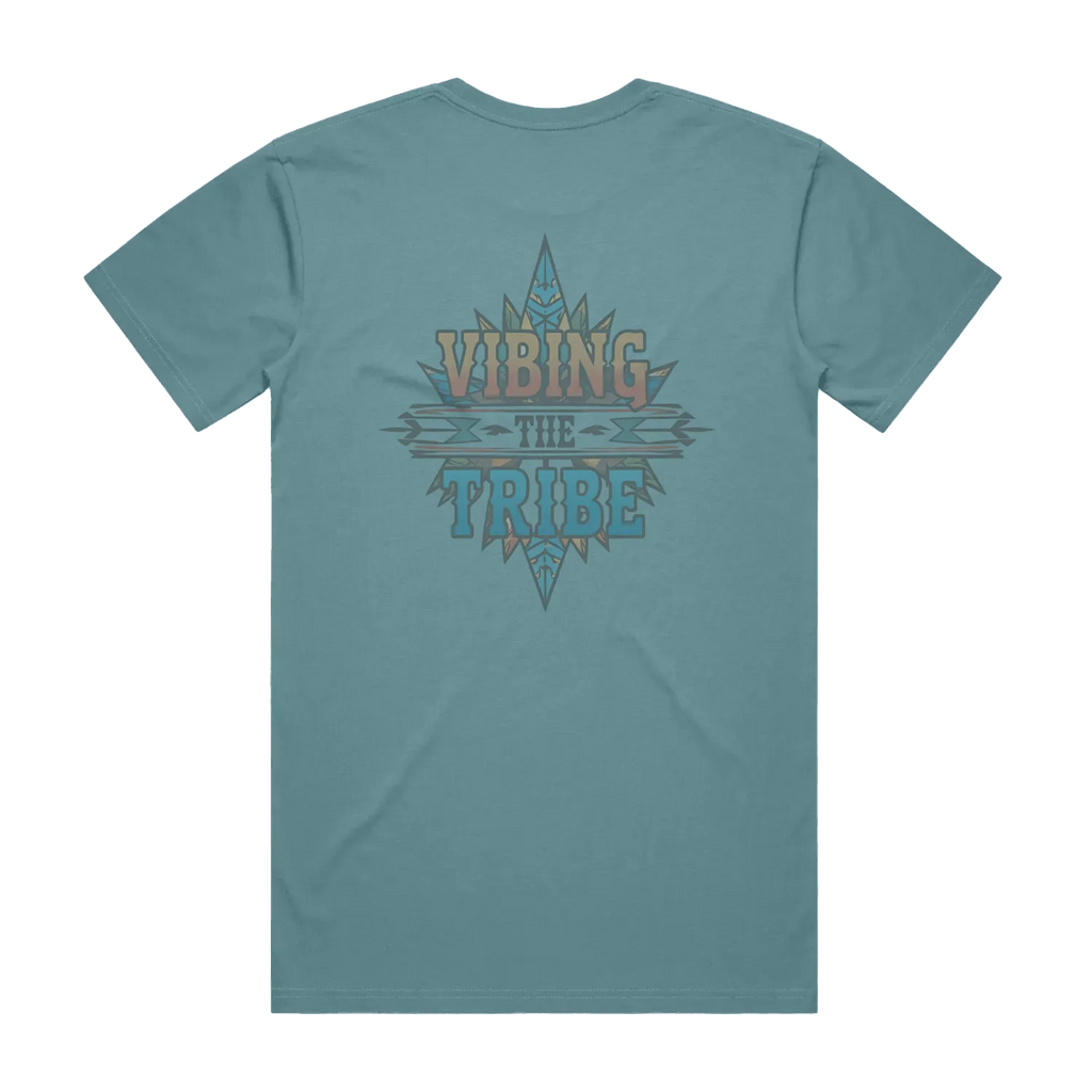 Slate Blue back flat lay