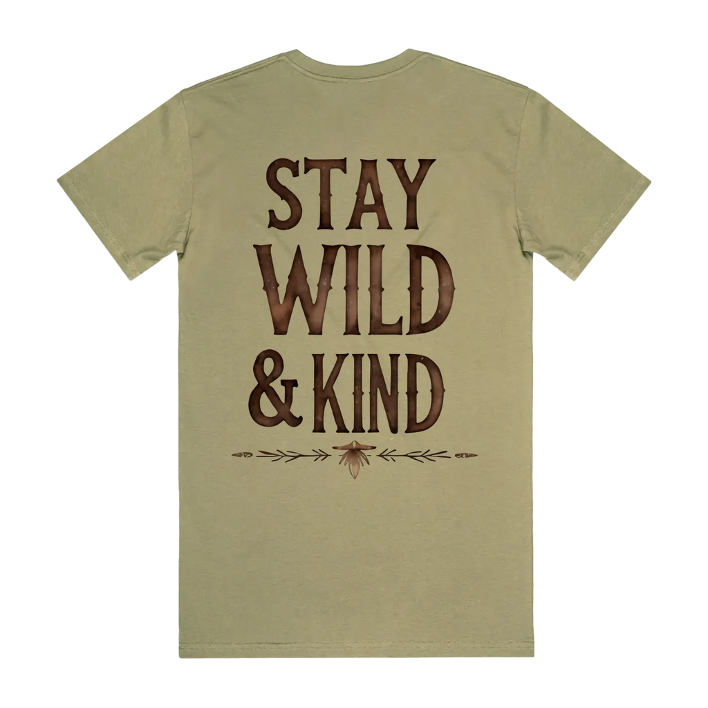 Wild & Kind Back Print Staple Tee