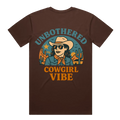 Limited Edition - Unbothered Cowgirl Staple Cotton Tee