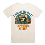 Limited Edition - Unbothered Cowgirl Staple Cotton Tee