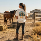 Limited Edition - Unbothered Cowgirl Staple Cotton Tee