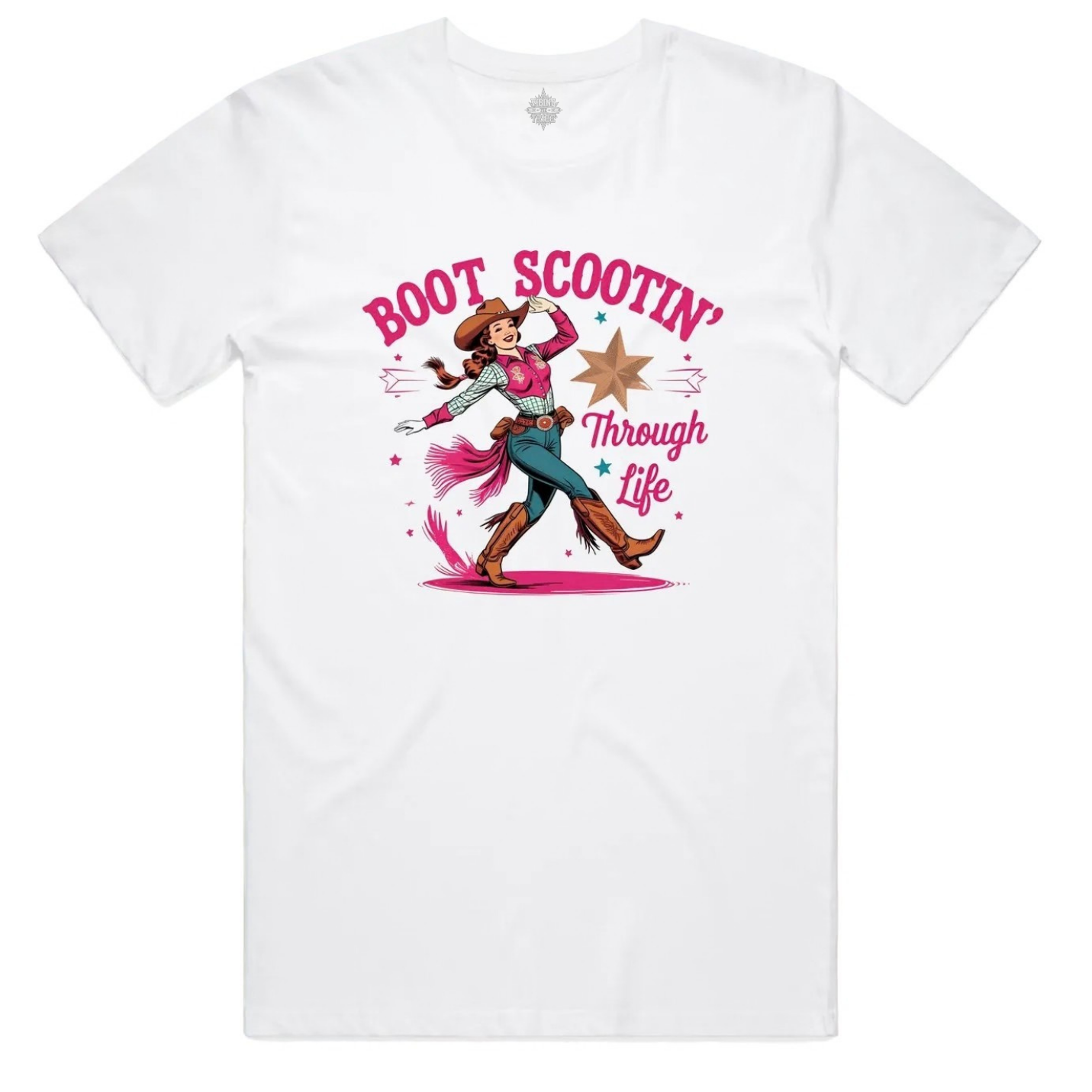 Boot Scootin' Staple Tee