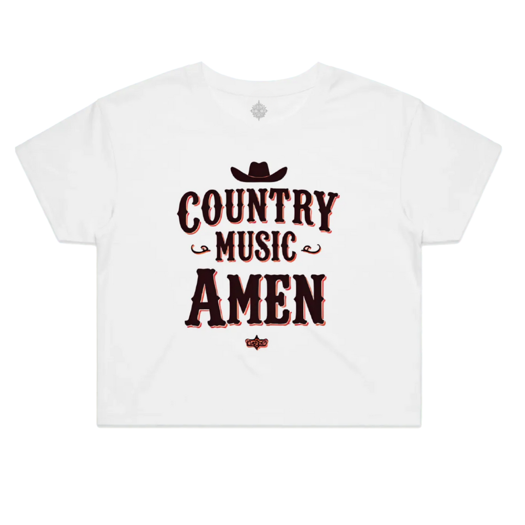 Country Music Amen Crop
