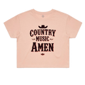 Country Music Amen Crop