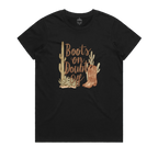Boots On Doubt Off Maple Cotton Tee